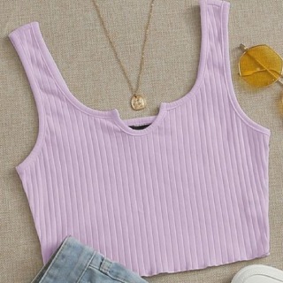 Simple Yet Pretty Lavender Top at Rs.399